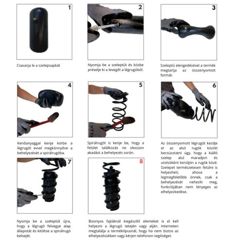 Peugeot 307/Kombi Univerzális légrugó szett (2001-2007)