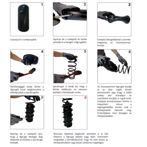 Volkswagen Golf VII. univerzális légrugó szett (2012-2019)