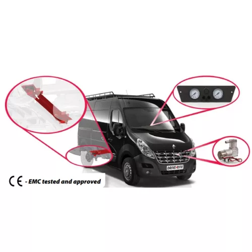 Renault Master X62 RWD dupla-körös légrugó garnitúra (2010-máig) dupla-kerekes kivitelhez